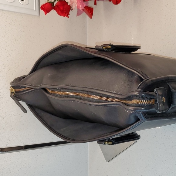 USA 🇺🇸 Vintage COACH Briefcase/Messenger  leather bag  (Unisex) - Picture 6 of 10